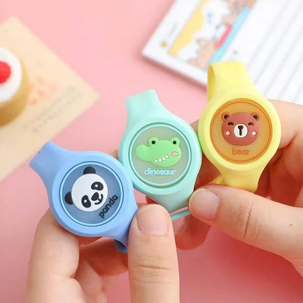 🦟 Bracelet Anti-Moustique Naturel — Protection Douce pour Bébé & Enfant