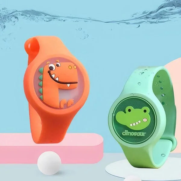🦟 Bracelet Anti-Moustique Naturel — Protection Douce pour Bébé & Enfant