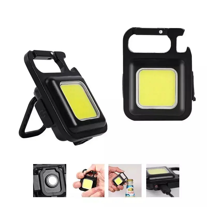 Lampe Porte-Clés COB – Éclairage Puissant Toujours avec Vous