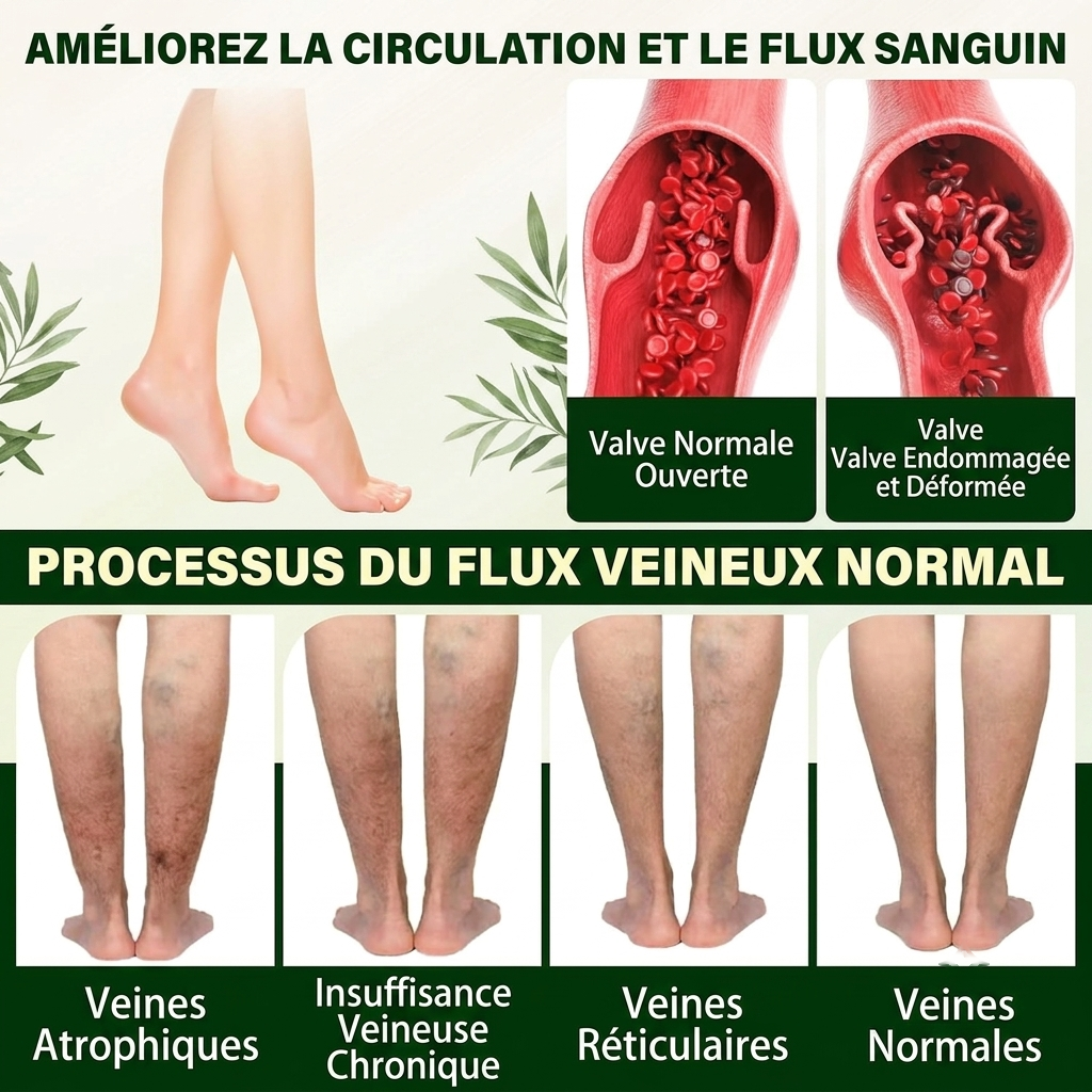 Timilk Crème Professionnelle pour la Circulation des Jambes