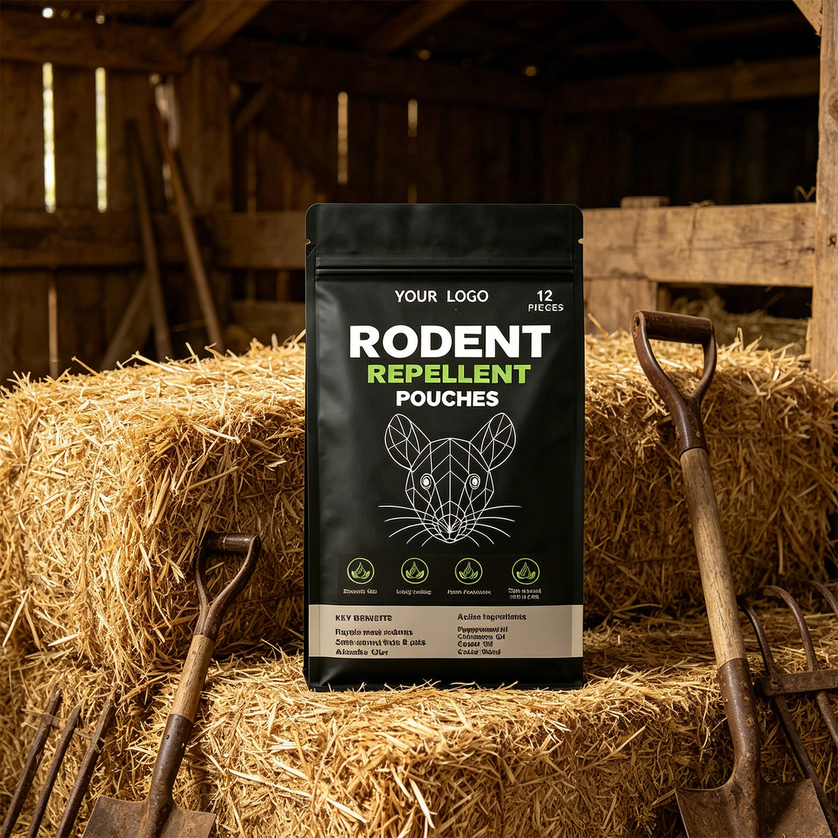 Rodent Repellent Pouches™ — Éloignez les Rats & Souris de Votre Maison