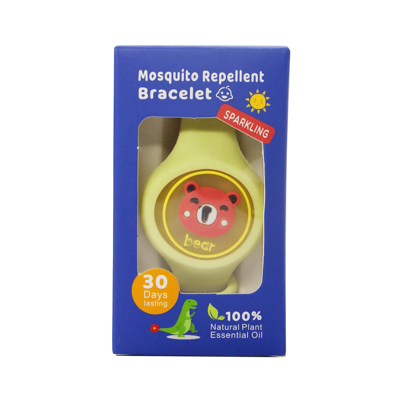 🦟 Bracelet Anti-Moustique Naturel — Protection Douce pour Bébé & Enfant