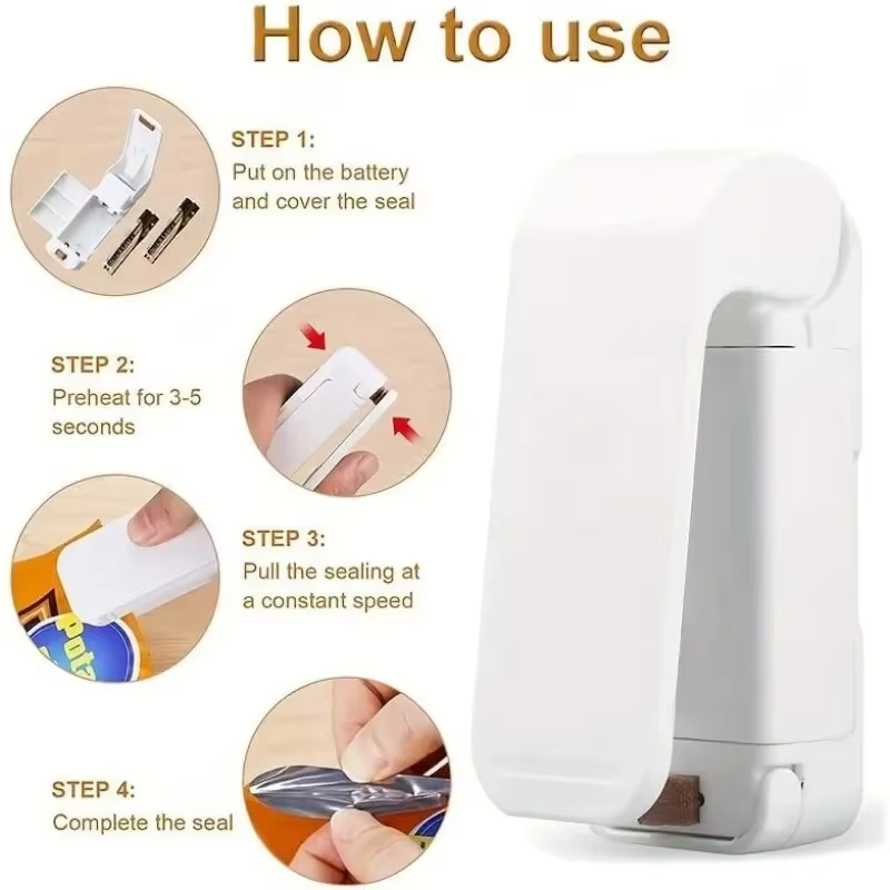 FreshLock™ Mini Scelleur de Sachets Pro
